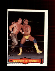 1985 HULK HOGAN #23 WWF O-PEE-CHEE HEADED FOR THE TURNBUCKLE *G5130