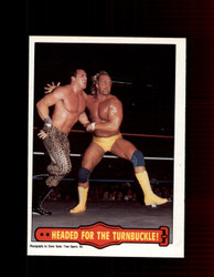 1985 HULK HOGAN #23 WWF O-PEE-CHEE HEADED FOR THE TURNBUCKLE *G5131