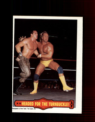 1985 HULK HOGAN #23 WWF O-PEE-CHEE HEADED FOR THE TURNBUCKLE *G5132