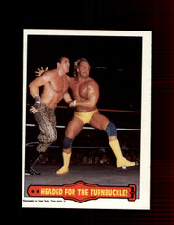 1985 HULK HOGAN #23 WWF O-PEE-CHEE HEADED FOR THE TURNBUCKLE *G5133