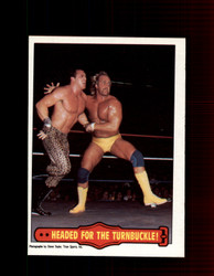 1985 HULK HOGAN #23 WWF O-PEE-CHEE HEADED FOR THE TURNBUCKLE *G5134