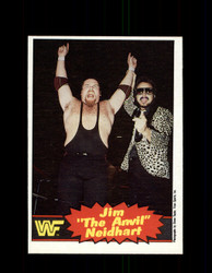 1985 JIM "THE ANVIL" NEIDHART #4 WWF O-PEE-CHEE *G5161
