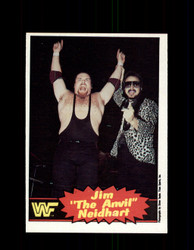 1985 JIM "THE ANVIL" NEIDHART #4 WWF O-PEE-CHEE *G5164