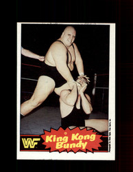 1985 KING KONG BUNDY #7 WWF O-PEE-CHEE *G5224