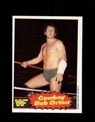 1985 COWBOY BOB ORTON #12 WWF O-PEE-CHEE *4564