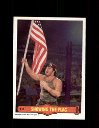 1985 CORPORAL KIRCHNER #13 WWF O-PEE-CHEE SHOWING THE FLAG *G5315