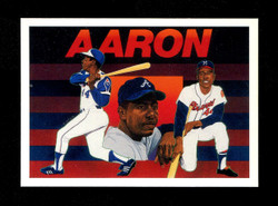 1991 HANK AARON UPPER DECK 9 CARD SET-NO HEADER
