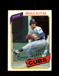 1980 BRUCE SUTTER OPC #4 O-PEE-CHEE CUBS *R4835