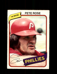 1980 PETE ROSE OPC #282 O-PEE-CHEE PHILLIES *R4559