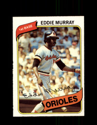 1980 EDDIE MURRAY OPC #88 O-PEE-CHEE ORIOLES *R4591