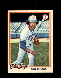 1978 JESSE JEFFERSON OPC #22 O-PEE-CHEE BLUE JAYS *G8006