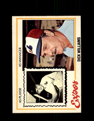 1978 DICK WILLIAMS OPC #27 O-PEE-CHEE EXPOS *G8008