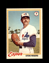 1978 STEVE ROGERS OPC #9 O-PEE-CHEE EXPOS *G8015