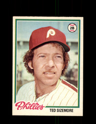 1978 TED SIZEMORE OPC #118 O-PEE-CHEE PHILLIES *G8035