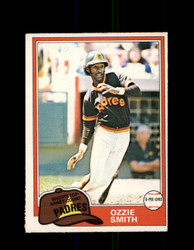 1981 OZZIE SMITH OPC #254 O-PEE-CHEE PADRES *G8056
