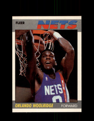 1987 ORLANDO WOOLRIDGE FLEER BASKETBALL #129 NETS *G4739