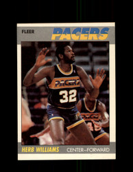 1987 HERB WILLIAMS FLEER BASKETBALL #121 PACERS *G4746