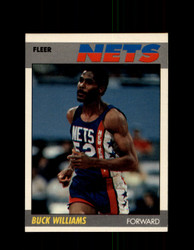 1987 BUCK WILLIAMS FLEER BASKETBALL #120 NETS *G4751