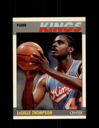 1987 LASALLE THOMPSON FLEER BASKETBALL #107 KINGS *R3942