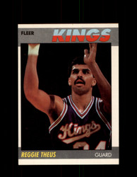 1987 REGGIE THEUS FLEER BASKETBALL #105 KINGS *R3939