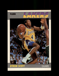 1987 BYRON SCOTT FLEER BASKETBALL #98 LAKERS *R3923