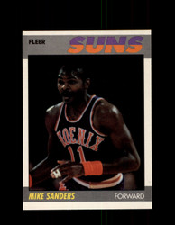 1987 MIKE SANDERS FLEER BASKETBALL #96 SUNS *R3983