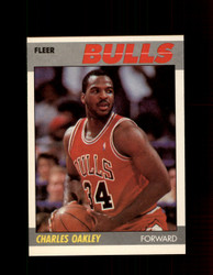1987 CHARLES OAKLEY FLEER BASKETBALL #79 BULLS *R3859