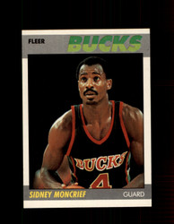 1987 SIDNEY MONCRIEF FLEER BASKETBALL #76 BUCKS *R3868