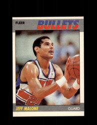 1987 JEFF MALONE FLEER BASKETBALL #67 BULLETS *3370
