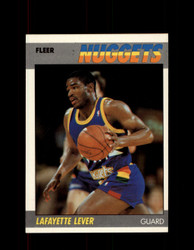 1987 LAFAYETTE LEVER FLEER BASKETBALL #62 NUGGETS *8153