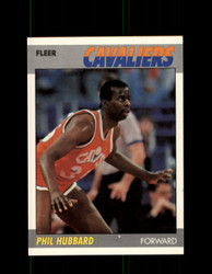 1987 PHIL HUBBARD FLEER BASKETBALL #53 CAVALIERS *4101