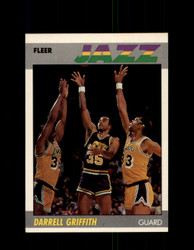 1987 DARRELL GRIFFITH FLEER BASKETBALL #46 JAZZ *R3867