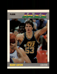 1987 MIKE EATON FLEER BASKETBALL #32 JAZZ *3903