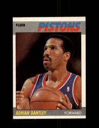 1987 ADRIAN DANTLEY FLEER BASKETBALL #24 PISTONS *R5553