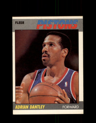 1987 ADRIAN DANTLEY FLEER BASKETBALL #24 PISTONS *4792