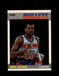 1987 TERRY CATLEDGE FLEER BASKETBALL #18 BULLETS *3718