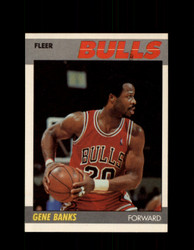 1987 GENE BANKS FLEER BASKETBALL #8 BULLS *5572