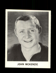 1965 JOHN MCKENZIE COKE NHL COCA COLA BLACK HAWKS *102