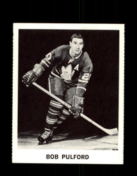 1965 BOB PULFORD COKE NHL COCA COLA MAPLE LEAFS *113