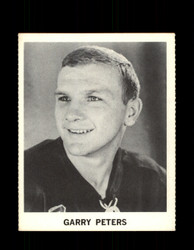 1965 GARRY PETERS COKE NHL COCA COLA RANGERS *133
