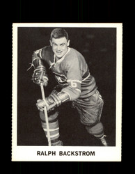 1965 RALPH BLACKSTROM COKE NHL COCA COLA CANADIENS *139