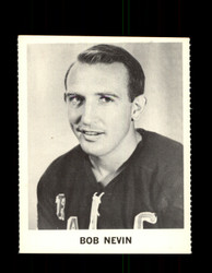 1965 BOB NEVIN COKE NHL COCA COLA RANGERS *143