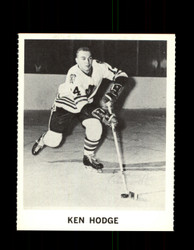 1965 KEN HODGE COKE NHL COCA COLA BLACK HAWKS *150