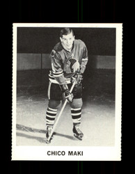 1965 CHICO MAKI COKE NHL COCA COLA BLACK HAWKS *152