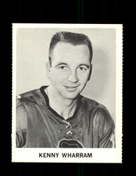 1965 KENNY WHARRAM COKE NHL COCA COLA BLACK HAWKS *153