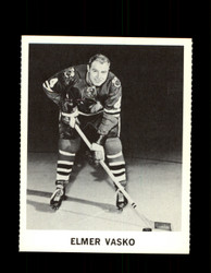1965 ELMER VASKO COKE NHL COCA COLA  BLACK HAWKS *158