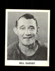 1965 BILL GADSBY COKE NHL COCA COLA  RED WINGS *162