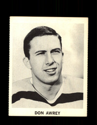 1965 DON AWREY COKE NHL COCA COLA  BRUINS *168