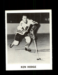 1965 KEN HODGE COKE NHL COCA COLA BLACK HAWKS *181