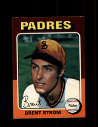 1975 BRENT STROM OPC #643 O-PEE-CHEE PADRES *6451